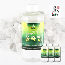 [KT알파쇼핑]자연담은 프리미엄 인삼죽염 물죽염 300ml X 3개세트, 물죽염 300ml X 3개