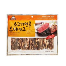 우리펫 강쥐 소고기연골 스테이크 400g 훈련용 산책 강아지싸이트 혼합져키 집에있는강쥐 치석 애완용품샵 스틱 개