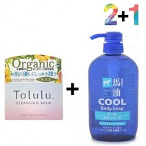 클렌징 밤 크림 녹이는 오일 클렌져 청소, 토룰루클렌징밤 2개_데오워터 1개