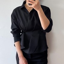 너랑나우리 여성 랩 블라우스 3color