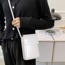 코지23 / 여자 미니멀 데일리 포인트룩 심플 미니 크로스백