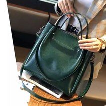 여성가방 대용량 리얼 가죽 물통 숄더 여성토트백 여가방