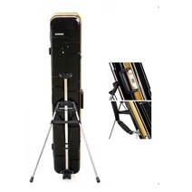 하드 로드케이스 루어 낚시대 대용량 수납공간, 브래킷포함 PC 지퍼 유형 회색