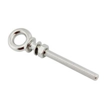GHSHOP M8 X 80mm 마린 스테인레스 스틸 리프팅 너트 롱 생크, 설명, 실버