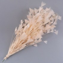 공예용깃털 펜 먼지털이 25-30 CM 길이 터키 깃털 꽃 트림 공예 Diy 홈 파티 머리 장식 웨딩 염색 여러 가, 17 Champagne
