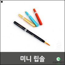 입술브러쉬 화장품가방안 트렌드 립화장 미니 립스틱솔 입술화장, 기본선택, 랜덤