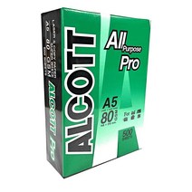 컴퍼니24 Alcott 프리미엄 A5 프린터 복사 용지 (21 1cm x 14 8cm) 화이트 500장 (80 GSM 9 5kg)