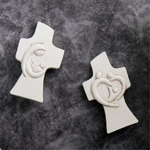 성당 미니 천주교장식품 성모자 성가족 조각품 엔틱풍, 성가정