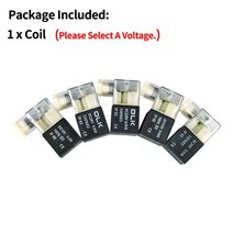 솔레노이드 밸브 2 위치 5 포트 공압 공기 4V220-08/4V320-10/4V420-15 DC12V DC24V AC110V AC220V 이중 코일, [20] Coil 1PCS, [5] AC24V, 20 Coil (1PCS)_05 AC24V