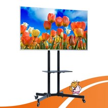 BSHMC-913 40인치에서 46인치 50인치 55인치 60인치 65인치 대우 인켈 유맥스 더함 삼성 lg 이동형 스탠드 TV 거치대 브라켓, HMC913 (32~65인치형 vesa 600x400)