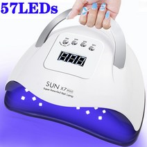 300w 66 Led UV 네일 건조 램프 매니큐어 4 모드 건조기 LCD 디스플레이 아, SUNX7-57 Leds_미국