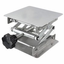 10*10CM 고강도 스텐 수동제어 실험실 리프팅 플랫폼, 100100mm