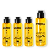 피부가려움증 호호바오일 유기농 아기아토피 페이스오일 50ml 4개, 유기농 호호바오일 50ml 4개 세트