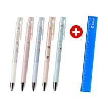 파이롯트 paul&joe 쥬스업 볼펜 0.4 한정판 필기구, 핑크