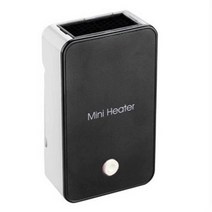 소형 인버터 온풍기 무소음 사무실 데스크탑 히터, 블루