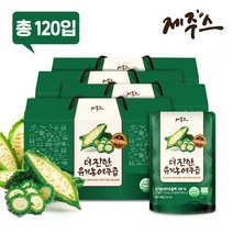 제주스 제주스 더진한 유기농 여주즙 30포X4박스/120포, 단일옵션, 상세 설명 참조