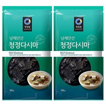 청정원 남해안산 청정다시마, 2개, 150g
