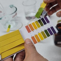 산성측정종이 ph테스트지 휴대용 리트머스 페이퍼 80장, 1개