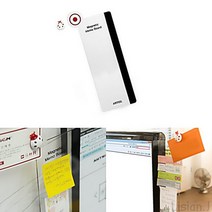 모니터 메모보드 좌측 컴퓨터메모판 컴퓨터 메모보드 모니터보드