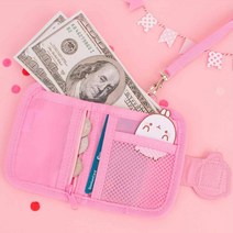 여아용 교통카드 동전포켓 몰랑이 목걸이지갑 초등학교 저학년 6세 7세 6살