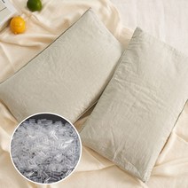 자방 솔솔필즈 하루만에 빨아 쓰는 빨대베개 필즈칩 높이조절가능 30x50 커버포함 PE소재, 싱그러운 풀잎