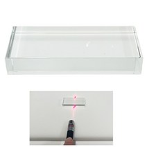 2개세트 빛관찰 사각투명 유리판 과학놀이 실험키트 준비물