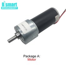선외기엔진 Bringsmart DC 기어 모터 12 볼트 감속기 엔진 고속 고토크 가역 JGB37-3157 24V, 18 24v 140rpm_03 package D