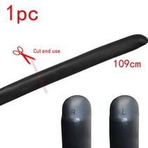 자동차 도어 고무 씰 스트립 B 기둥 스크래치 방지 자체 접착 중간, [01] 109cm 1pc, 01 109cm 1pc