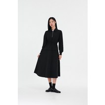 랩 LAP AN3WO864 시보리 카_라 반집업 분또 원피스 (P002583384)