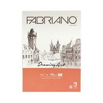 파브리아노 드로잉아트 패드 ST02 A4 90g, 4개