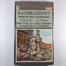 RACHMANINOFF 라흐마니노프 4개의 피아노 협주곡과 파가니니 주제에 의한 변주곡 (중고 3테이프)
