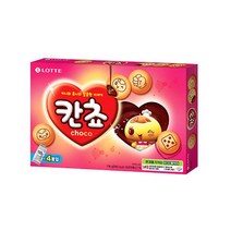 롯데 인간사료 스낵바 어린이간식 칸쵸 196g 2개 사무실다과 홈파티, 14개