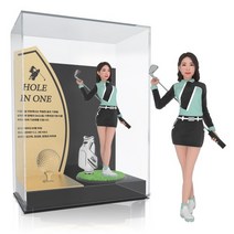 아바타피규어 주문제작 GT-298 골프 풀패키지 피니쉬 피규어 이글 이글패 싱글 싱글패 홀인원 홀인원패 트로피 감사패 기념패 축하패 공로패 선물, 스탠딩, 썬캡, 기본캐디백
