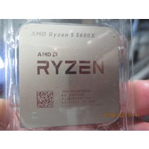 AMD Ryzen 5 5600X 6 코어 12 스레드 잠금 해제 데스크탑 프로세서 *시스템 풀* AM4