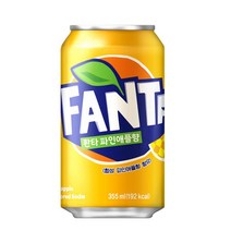 코카콜라 [코카콜라] 환타 파인 355ml x 24캔, 상세 설명 참조, 단일옵션