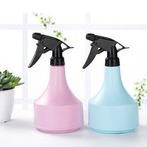 [아이디어홍] 분무기 스프레이 식물 미용실 안개 분사 알콜 에탄올 화초 헤드 트리거, 블루