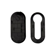 자동차 키링 키케이스 키홀더 OkeyTech 자동차 스타일링 1PC 교체 키 케이스 피아트 500 팬더 Punto 브라보, 03 GRAY