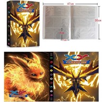 423PCS 게임 포케몬 카드 앨범 도서 만화 애니메이션 DIY 수집가로드 목록 홀더 용량 바인더 폴더 완구 어린이를위한, 423 grid 8