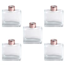 캔들 디퓨저 용기 고급 유리병, 기본 120ml 5개, 디퓨저용기