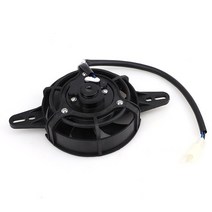 200cc 250cc 300cc 바이크 오토바이 냉각 팬 엔진 라디에이터 ATV 쿼드 오일 쿨러 워터 전기 12V, [01] 1pcs