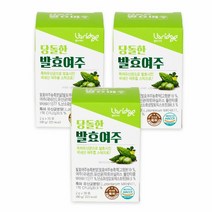 엘브리지 당돌한 발효여주 특허유산균으로 발효한 고농축 국내산 여주 분말 가루, 30포, 3박스