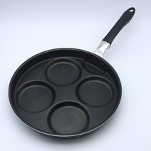 에그팬 4구 계란팬 멀티팬 김치전 핫케익 후라이팬 28cm, 1. 지름 28cm