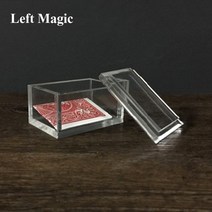 마술 도구 소품 paragon 3d dvd and gimmick magic tricks card to clear box magia 사 클로즈업 환상 멘탈리즘 투명 상자