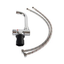 캐러밴 액세서리 Hot Cold Water Tap 360 ° 스위블 탭 어 테치먼트 Basin Mixer for Camper, 01 TGA-PF05-1001B