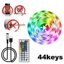 블루투스 LED 스트립 라이트 컬러 RGB 테이프 5050 10m 15m 20m 30m 조명 룸 TV 장식 светодиодн, 01 Not waterproof_09 30m, 03 IR 44keys