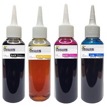 투칸잉크 브라더 J2310 J2510 호환잉크 리필잉크 무한잉크, J2310 J2510 호환 4색세트, 100ml