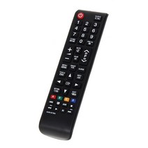 플라스틱 원격 컨트롤러 배터리 전원 TV 제어 교체 부품 액세서리 삼성 호환 LED AA59-00786A