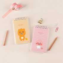 카카오프렌즈 리틀 스탠다드 PP커버 스프링 수첩, 어피치, 어피치
