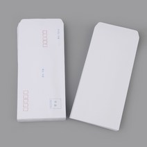 규격 흰봉투 무지 편지봉투 우편봉투 50P 생활용품, 1개