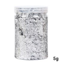 금박지 식용 금은박 호일 요리 디저트 케이크 아이스크림 장식 호일 3g 2g 금박, 중국, 실버 5g